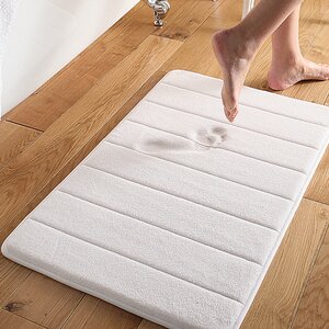 Wickline Microplush Memory Foam Bath Mat