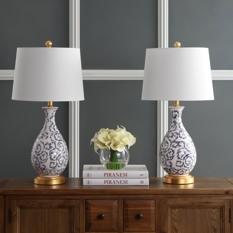 Charlton Home Mcconkey 28 Table Lamp Set Reviews Wayfair Charlton Home Mcconkey 28 Table Lamp