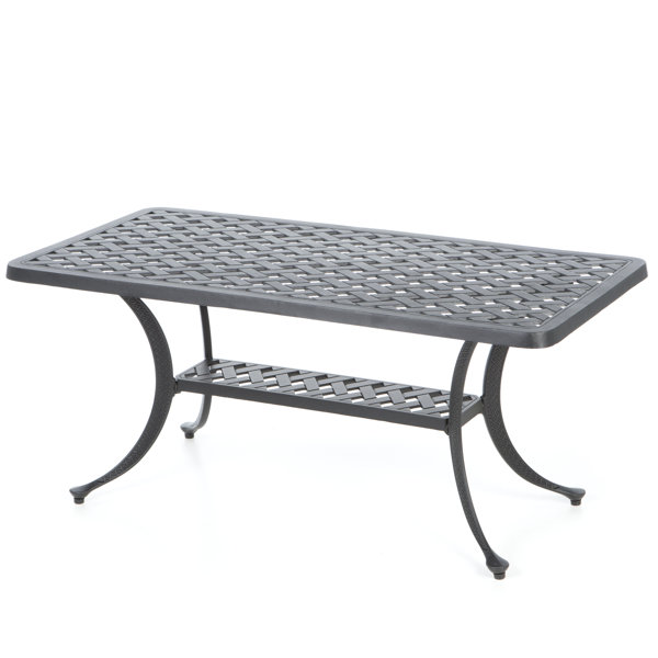 metal patio tables you'll love in 2019 | wayfair.ca