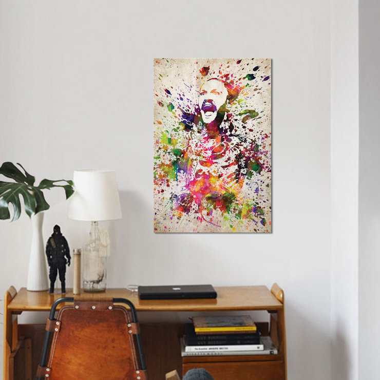 East Urban Home Conor Mcgregor Graphic Art Print On Canvas Wayfair