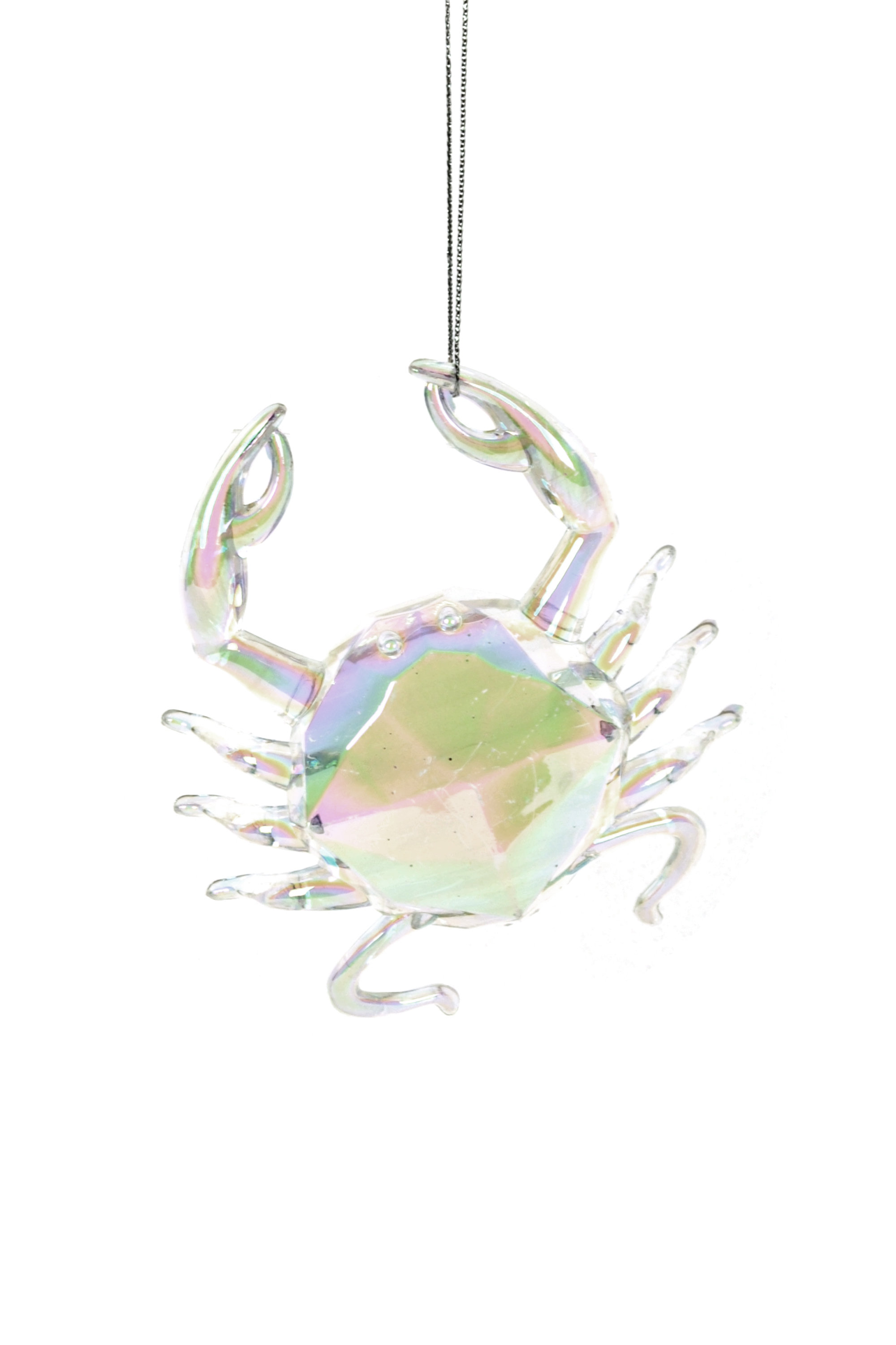 The Holiday Aisle Clear Crab Hanging Figurine Ornament Wayfair