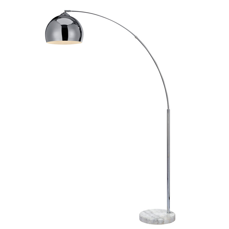 Wrought Studio Shearwater 67 Arched Floor Lamp Reviews Wayfair