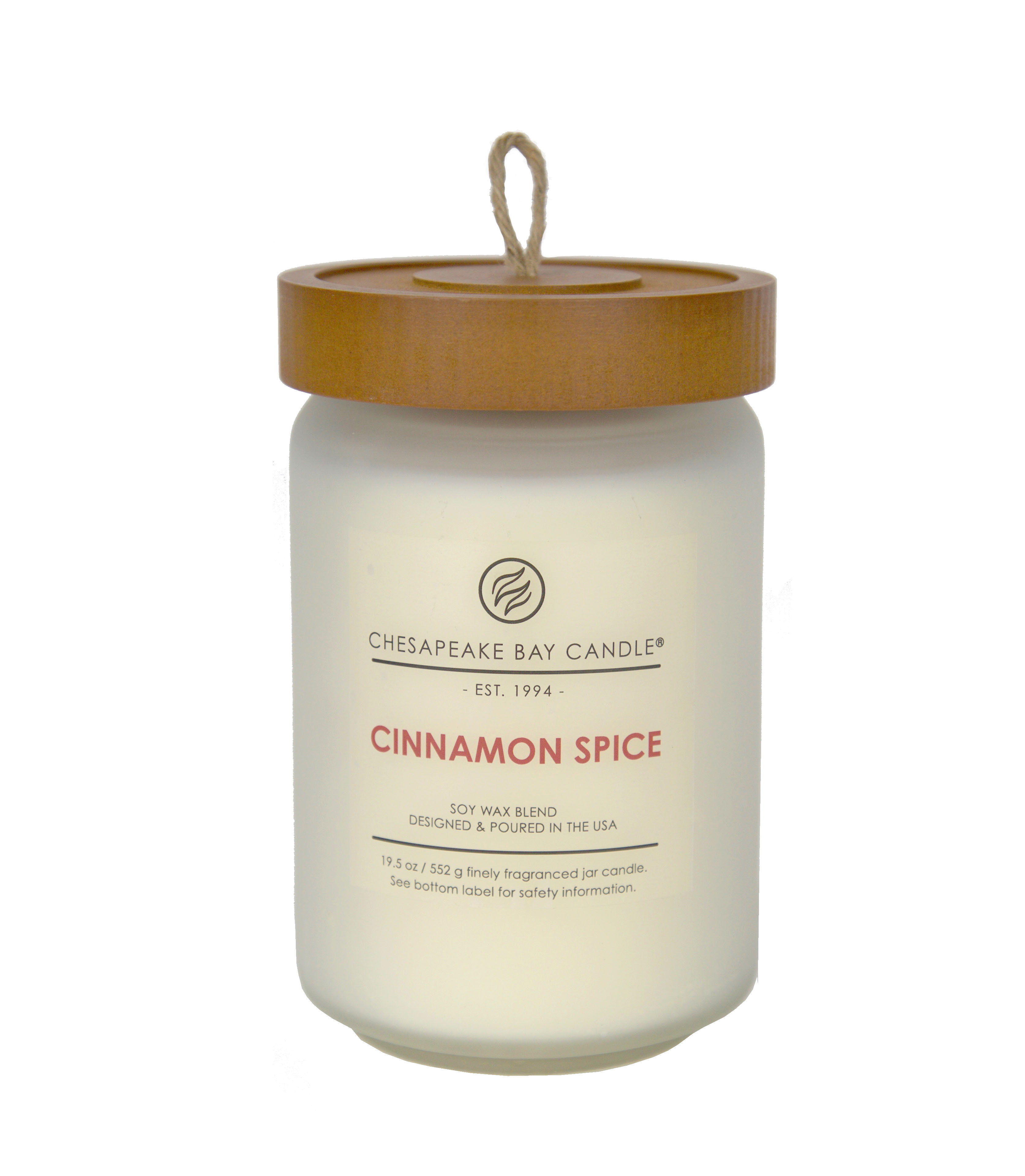 Chesapeake Bay Candle Heritage Cinnamon Spice Scented Jar Candle