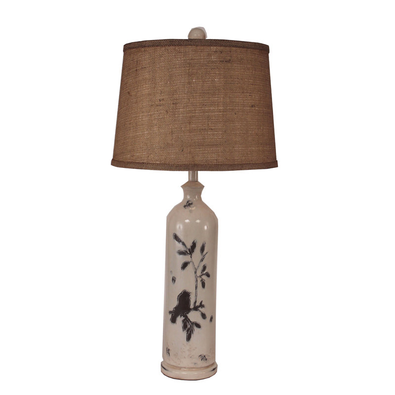 August Grove Altus Tall Birds On A Branch 29 Table Lamp Wayfair