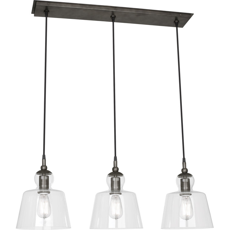 Robert Abbey Albert 3 Light Kitchen Island Linear Pendant Wayfair
