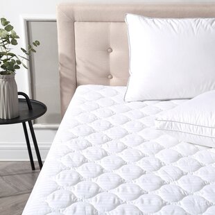 Details about   Luxury Deep Pocket Pillow Top Quilted Cotton Mattress Cover Cooling Matress Pad 