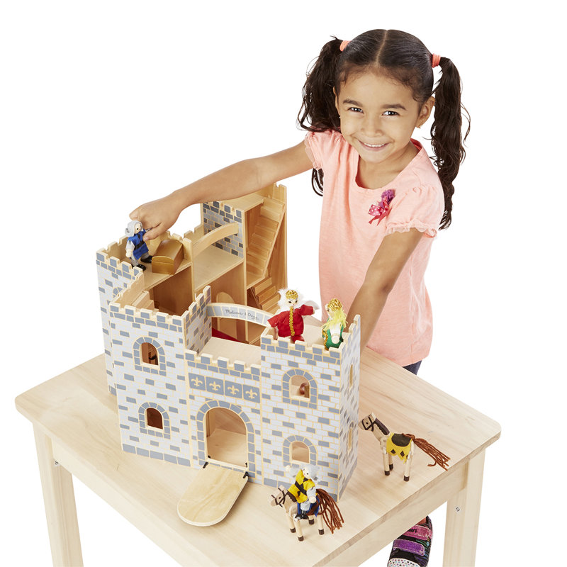 melissa and doug fold and go castle