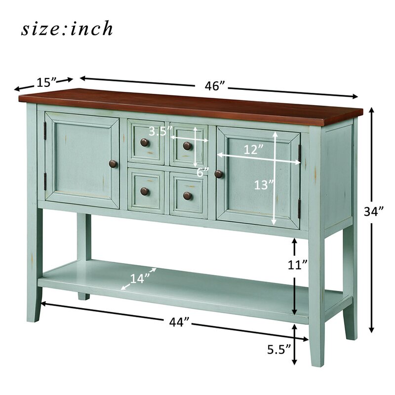 hershberger buffet table