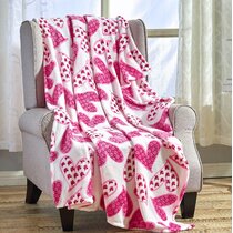 Fleece Blanket Sherpa Blanket Minky Blankets Throws Ultra Soft Decorative Room for Kids Adult Valentine Chococat Sweet Valentines Day Gifts Blanket 