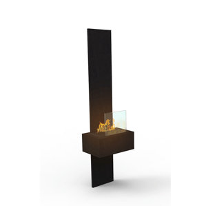 Glide Wall Unit Wall Mount Electric Fireplace by Decorpro