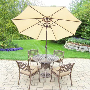 Go to store & view more images Thelma 5 Piece Dining Set with Cushions by Astoria Grand