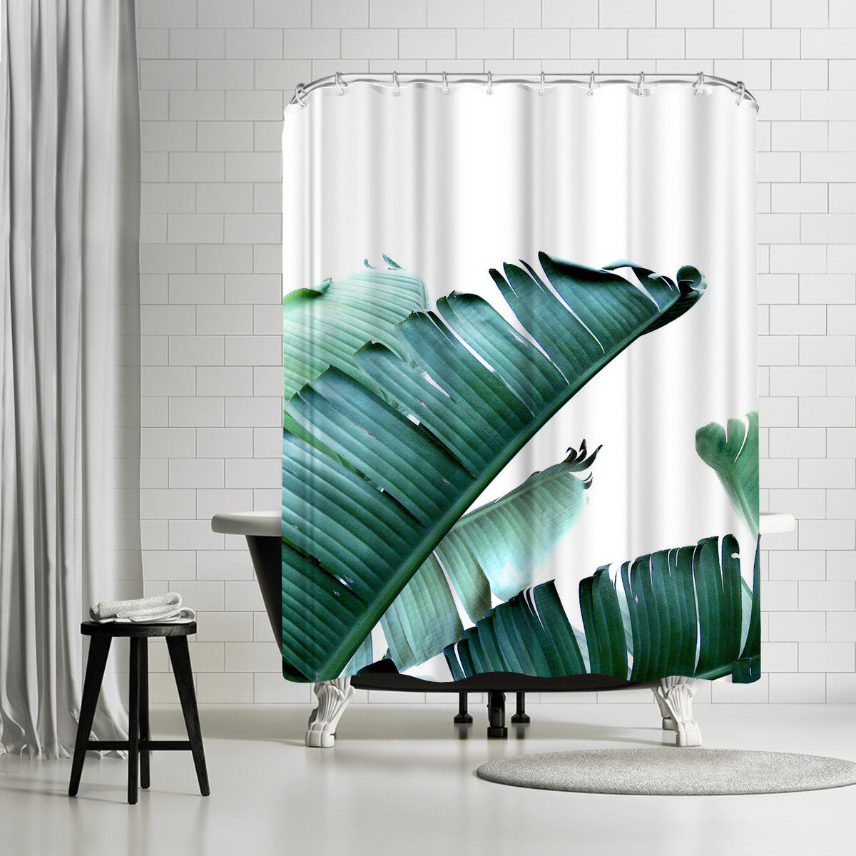 East Urban Home Single Shower Curtain Wayfair