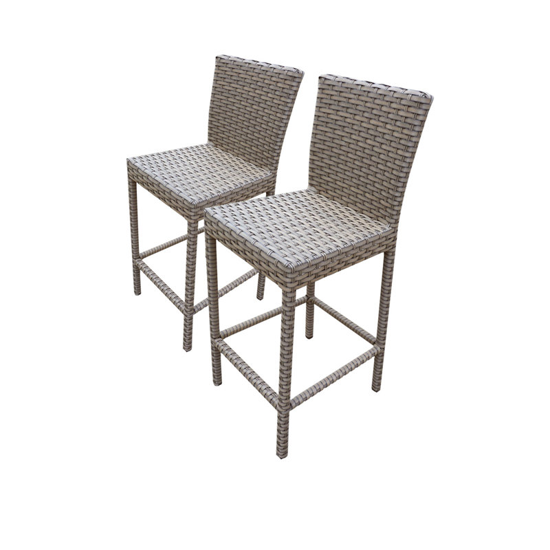 Sol 72 Outdoor Rockport 30 Patio Bar Stool Wayfair Sol 72 Outdoor Rockport 30 Patio Bar