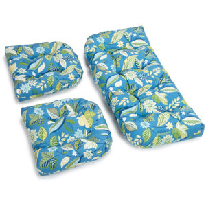 Skyworks Outdoor Loveseat Cushion (Set of 3)