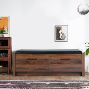 Go to store & view more images Wrought Studio Lawrence Faux Leather Storage Bench