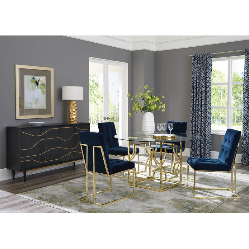 Everly Quinn Catarina 5 Piece Dining Set Wayfair