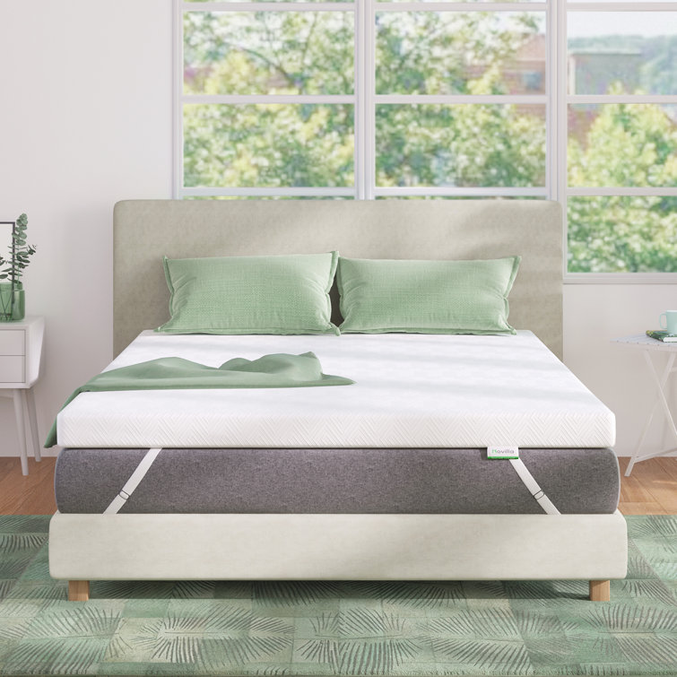 Novilla 2 Gel Memory Foam Mattress Topper Reviews Wayfair