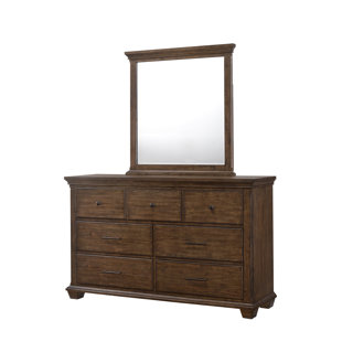 Go to store & view more images Dorey 7 Drawer Dresser with Mirror by Gracie Oaks