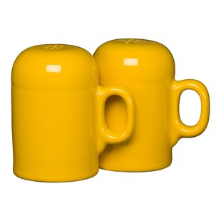 yellow salt and pepper shakers