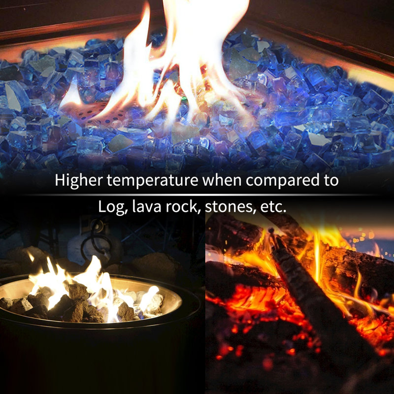Onlyfire Reflective For Natural Or Propane Fire Pit Glass