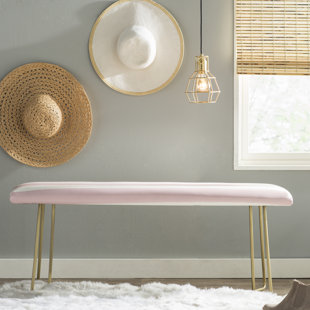 Go to store & view more images East Urban Home Allyson Johnson Faux Leather Bench