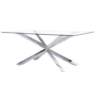Go to store & view more images Orren Ellis Wilbanks Modern Dining Table