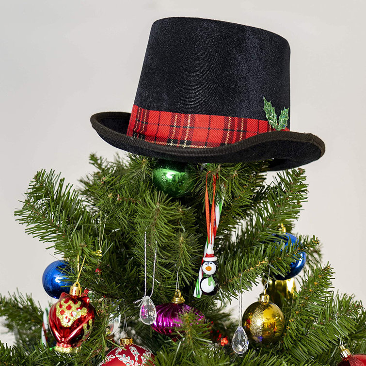 Holiday Aisle® Snowman Hat Tree Topper 