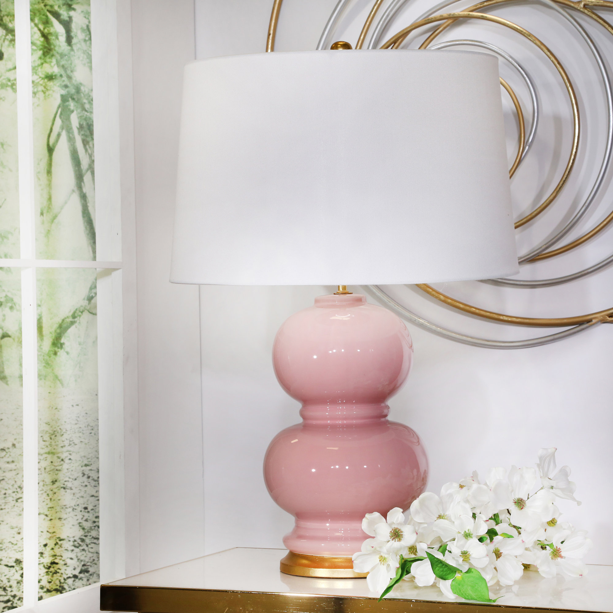 wayfair white lamp