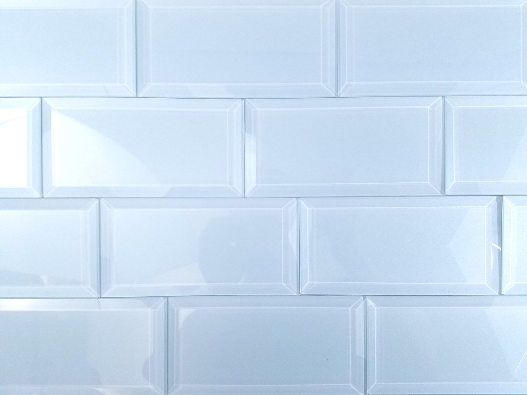 3 8 White Subway Tile Shapeyourminds Frosted Elegance 3 X 6 Gl Subway Tile In Glossy Blue Reviews