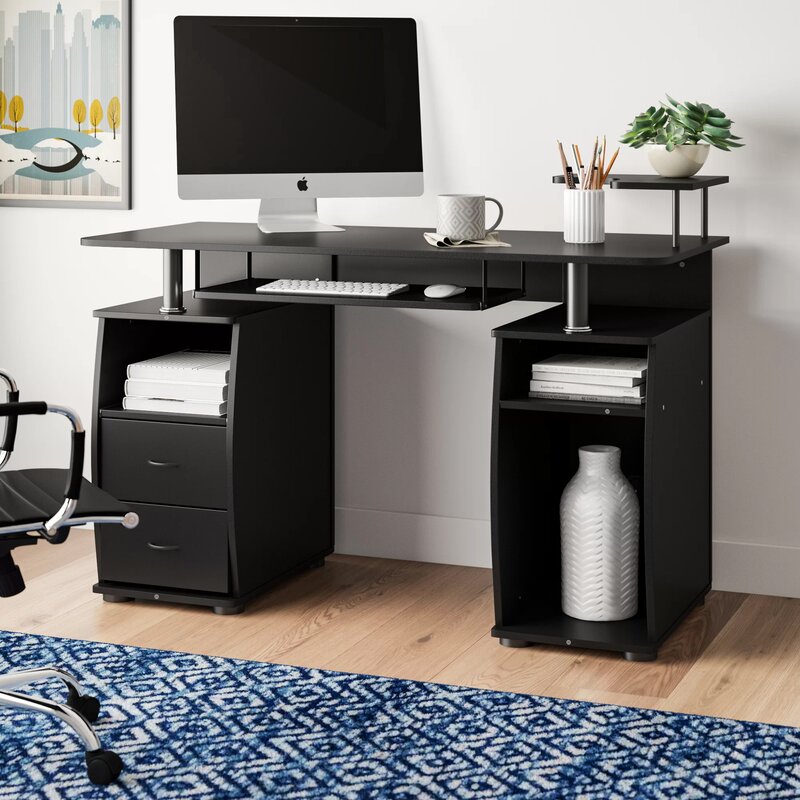 Ebern Designs Bureau D Ordinateur Gaul Et Commentaires Wayfair Ca