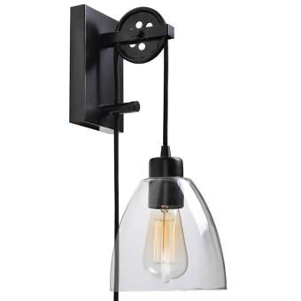 Cyrus 1 Light Plug In Armed Sconce Cyrus 1 Light Plug In Armed Sconce