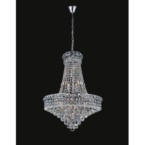 Luminous 14-Light Empire Chandelier