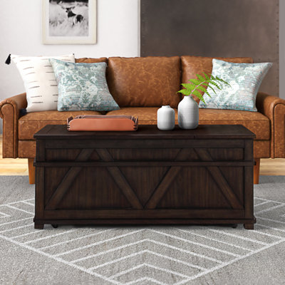 Kamyla Block Coffee Table with Storage
