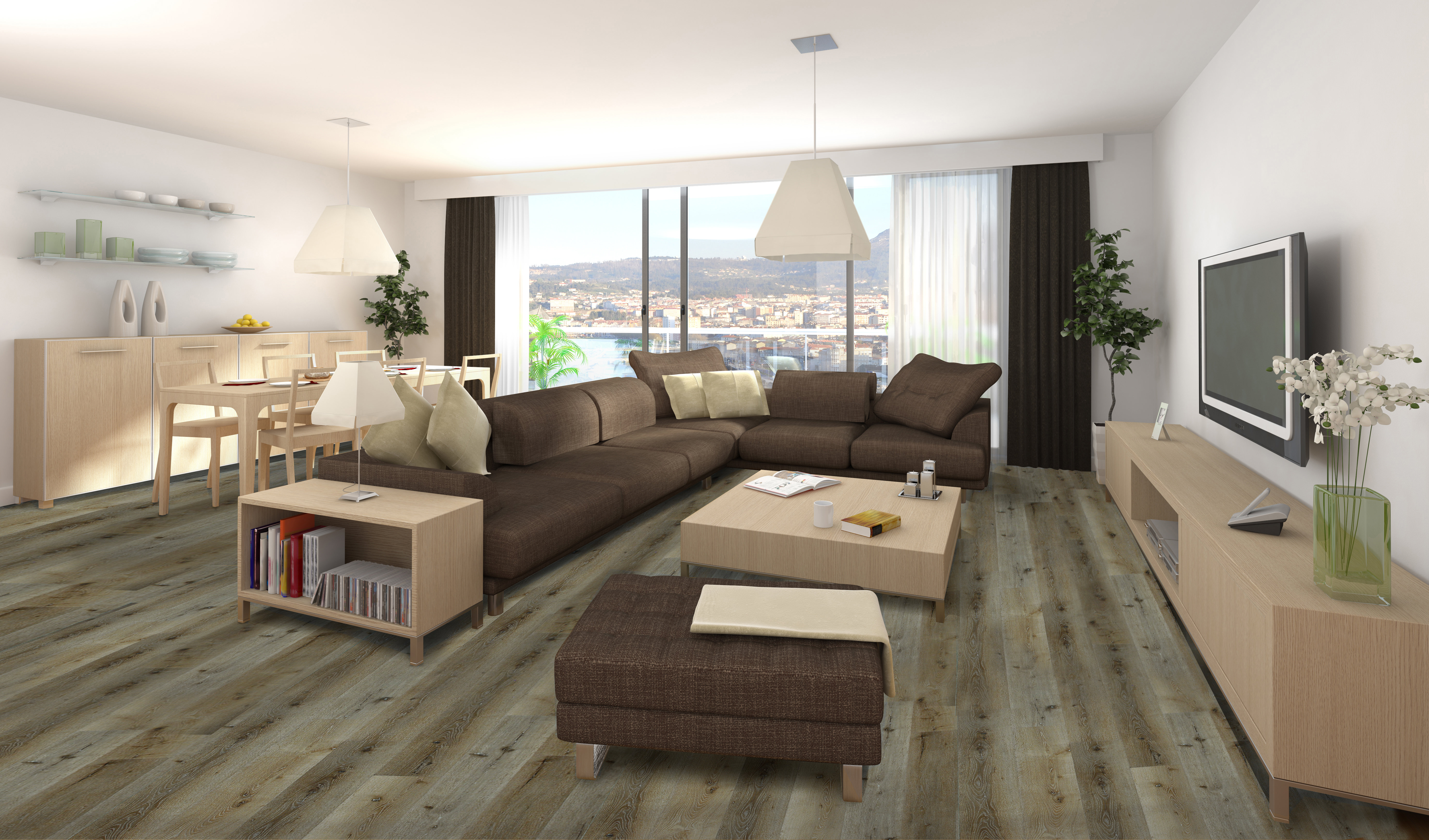 Allamericanhardwood Cedar Elvp 7 X 62 X 6 5mm Luxury Vinyl Plank