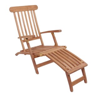 Gefion Reclining Deck Chair By Sol 72 Outdoor