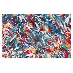 Danny Ivan 'Excited Colours' Abstract Doormat