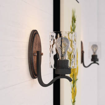 Orren Ellis Trabelsi 1 Light Armed Sconce Wayfair