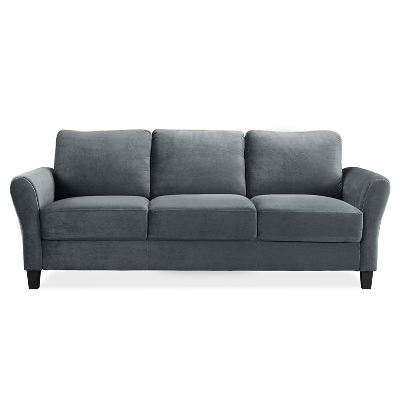Andover Mills Celestia Microfiber Microsuede 78 75 Flared Arm