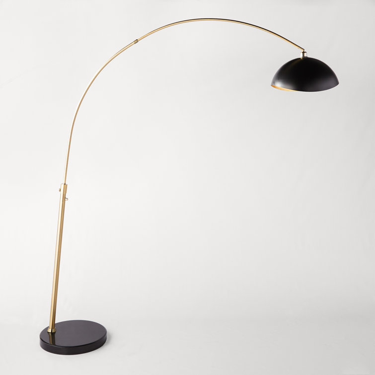 all modern arched floor lamp