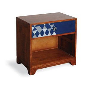 Nachttisch Manso mit 1 Schublade von Homestead L..