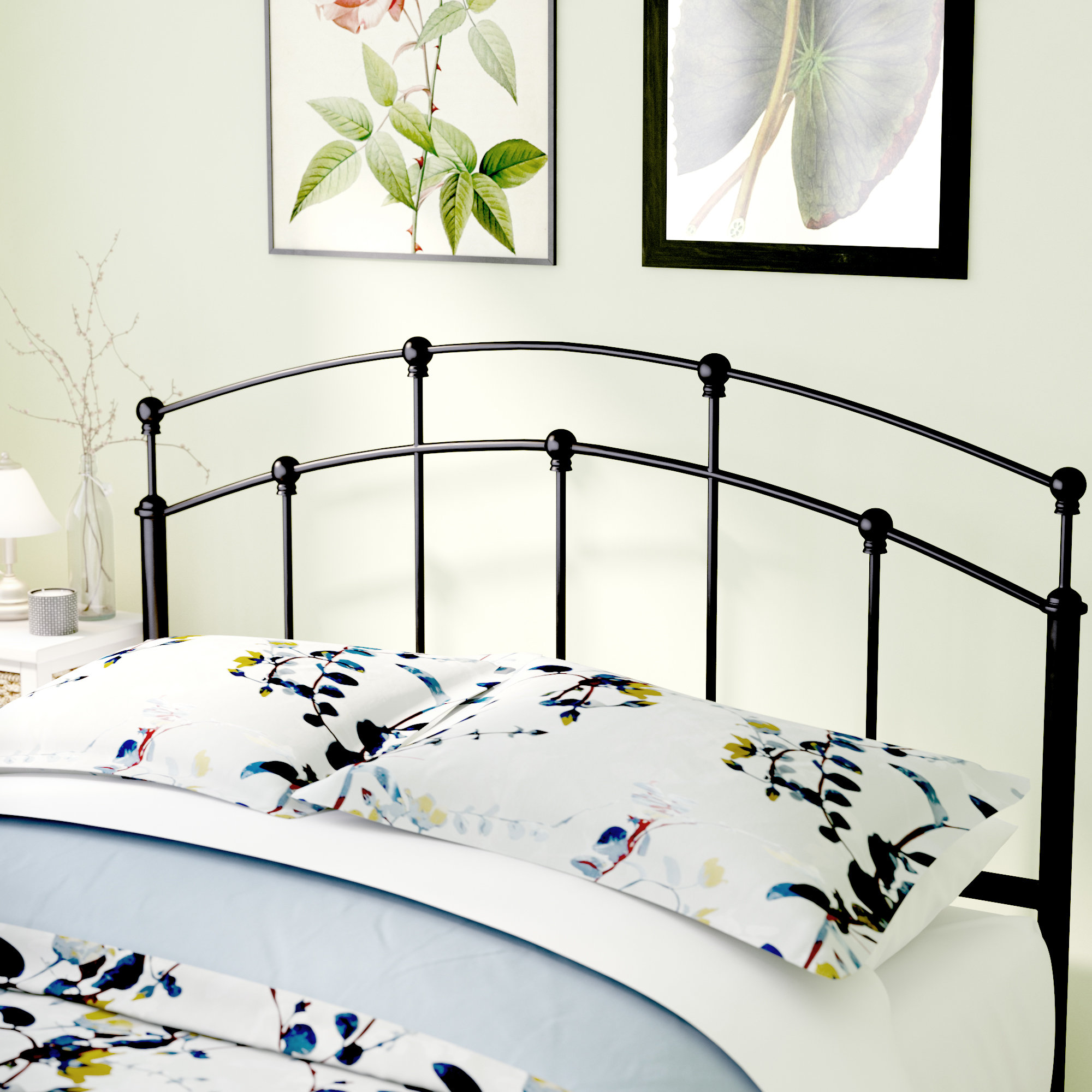 Andover Mills Orwell Queen Metal Open Frame Headboard Reviews Andover Mills Orwell Queen Metal Open Frame Headboard Reviews Wayfair