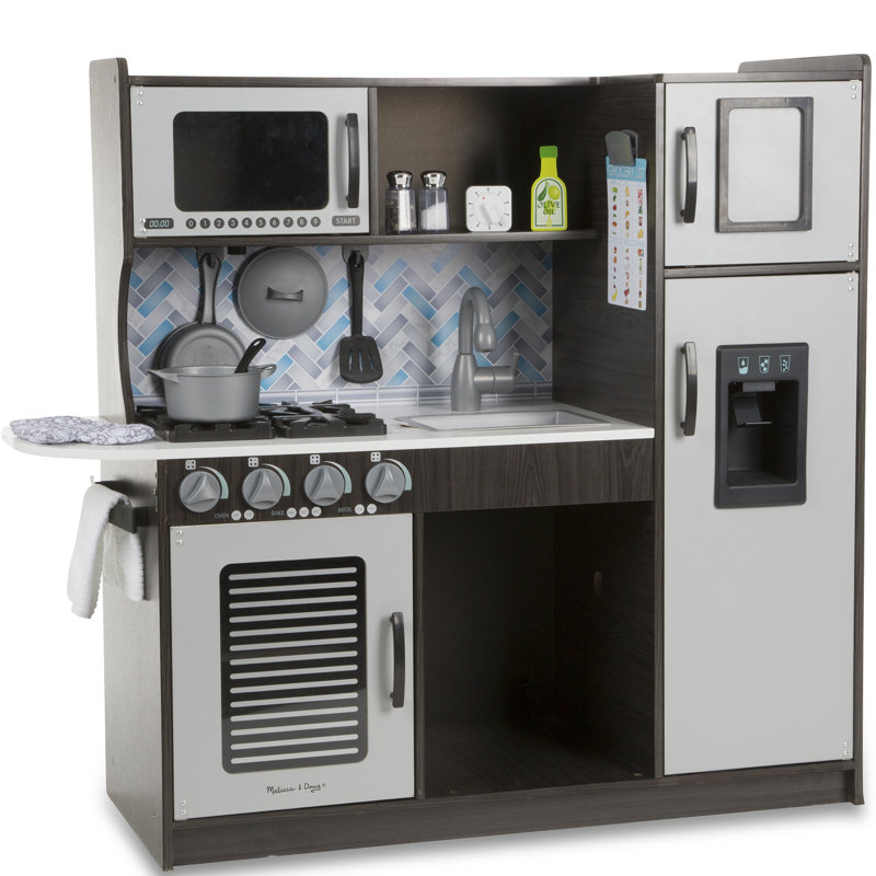 Melissa Doug Chef S Kitchen Set Reviews Wayfair