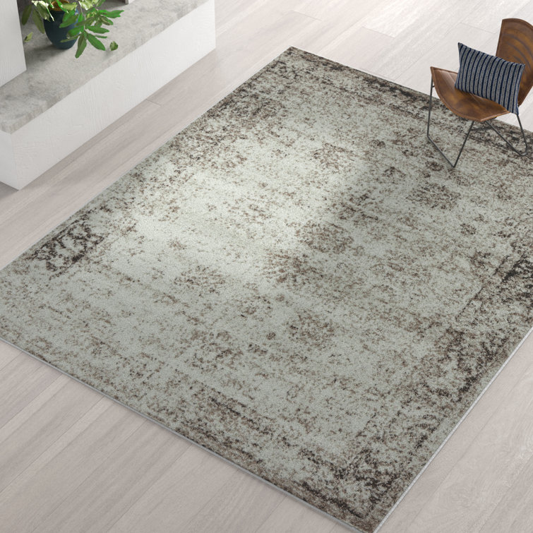 Brandt Floral Beige/Brown/Tan Area Rug