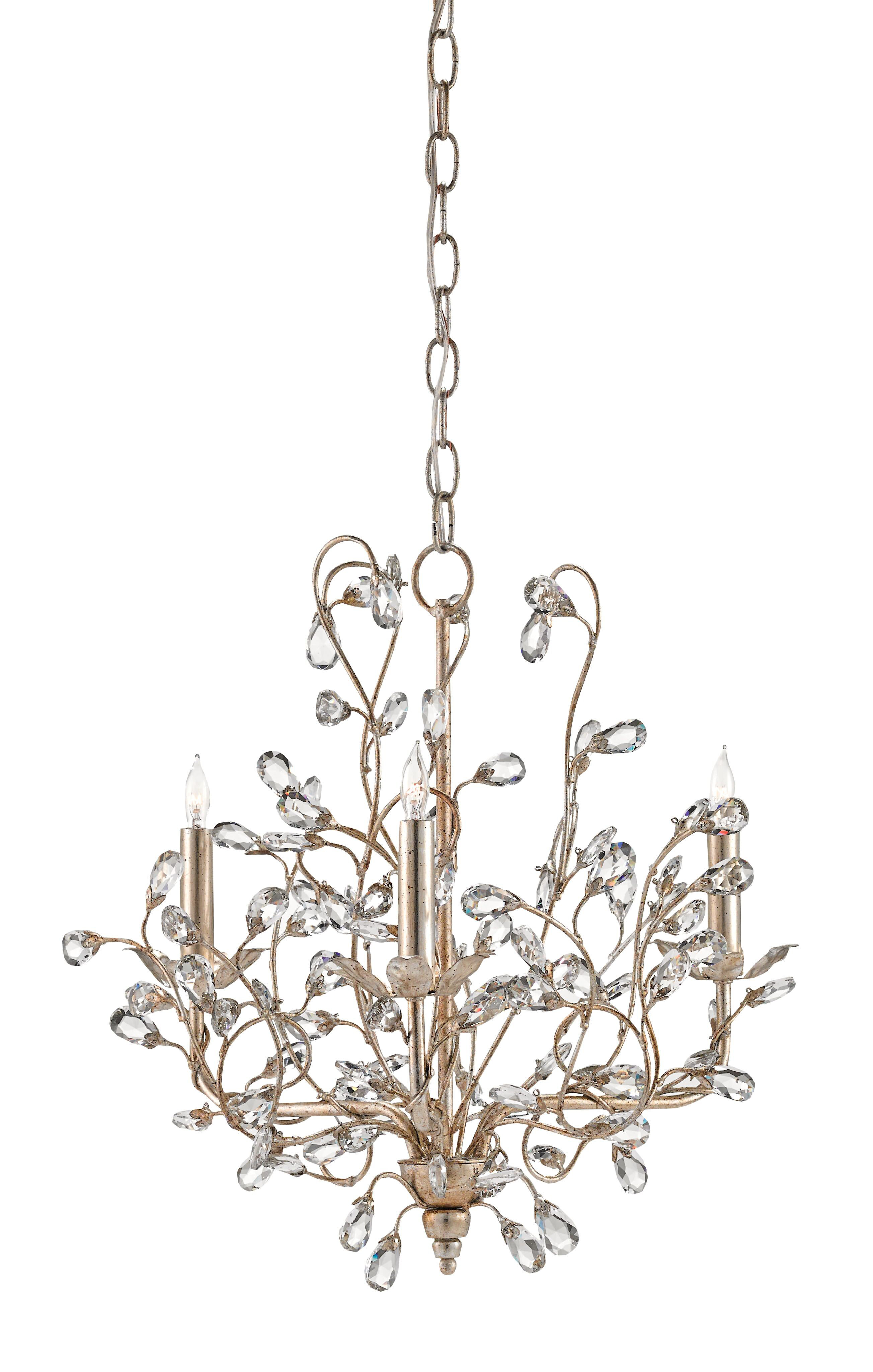 crystal bud chandelier