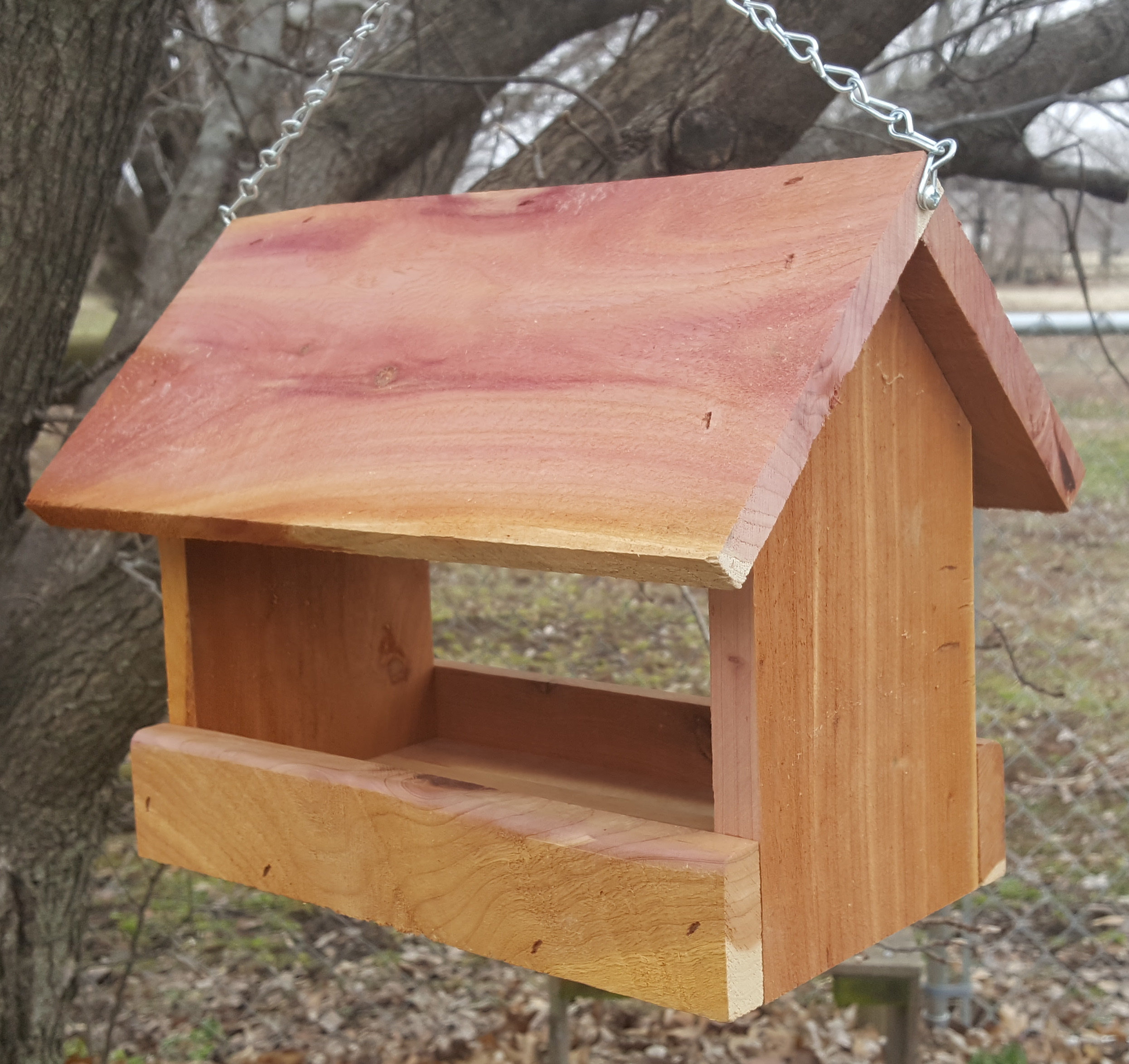 Birdhousesbymark Small Cedar Fly Tray Bird Feeder Wayfair
