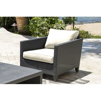 Onyx Patio Chair With Cushion Panama Jack Outdoor Cushion Color