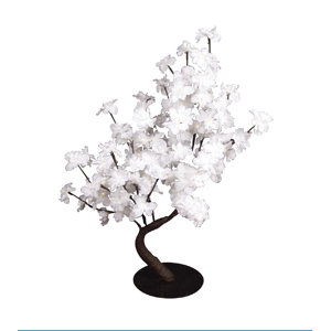 Floral 96 LED Light Delphinium Bonsai Tree