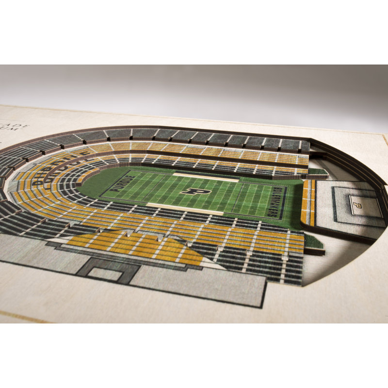 Youthefan Ncaa Purdue Boilermakers Football 5 Layer Stadiumviews