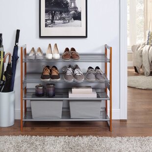 Wood Stackable Shoe Rack Wayfair