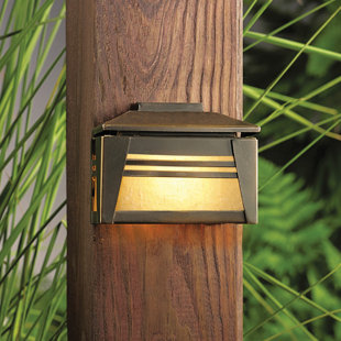 Best Zen Garden 1-Light Deck Light By Kichler Outdoor Lighting Zen Garden 1-Light Deck Light By Kichler Outdoor Lighting